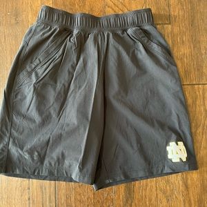 Under Armour Notre Dame Shorts Size Medium